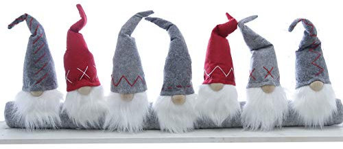 Spetebo Zugluftstopper 90 cm - Wichtel - Türstopper Weihnachtsdekoration Fensterdekoration Zugluft Stopper