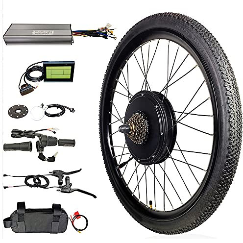 DREAMyun 48V 36V 1000W Electric Bike Conversion Kit, 26 27.5 29 Front Rear Wheel Electric Bicycle Motor Conversion Kit E-Bike Cycling Hub,48V,1000W Rear 27.5