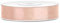 Satinband Polyester Schleifenband Seidenband Geschenkband 6/12/25/38/50/100 mm x 25 m (Größe 12mm x 25m - Farbe Hell Pfirsich)