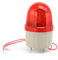 Alarma Sonora y Luminosa LED, Luz de Advertencia Estroboscópica con Zumbador 110 dB, 12V DC, Resistente al Agua y Polvo Sirena Acústica de Emergencia, para seguridad alarmas, obras y vehículos, Rojo