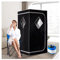 ZONEMEL Sauna a vapore portatile a grandezza naturale, centro benessere domestico personale, vapore da 1600 watt da 4 litri con telecomando, timer, sedia pieghevole