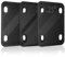 3 Stücke Gitarrenhals Shim, MYLERCT Gitarrenhals Unterlegscheiben, 0.25, 0.5, 1 Grad Ersatz E Gitarre Hals Platte für Gitarre und Bass Hals Reparatur