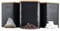 Cooks Professional 3 Piece Kitchen Set with Bamboo Lids Storage Containers for Tea, Coffee & Sugar with Diamond Pattern (Black)……