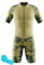 Herren Fahrrad Skinsuit, Triathlon Anzug Herren Prämium Triathlon Tri Anzug Kompression Duathlon Laufen Schwimmen Fahrradfahren Skinsuit (1,L)