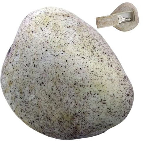 Yeory Cachez Une clé à l'extérieur en résine Faux Roche Kider Hider à l'extérieur Simulation imperméable Simulation Rock Kider Hider Outdoor for Garden, Géocaching, Yard Key Safe Stylea