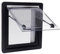 AOOUNGM Wohnmobilfenster Ausstellfenster 450x500mm Seitenfenster mit integriertem Rollo und Fliegengitter Lichtdurchlässige Wohnmobilfenster Ausstellfenster Camper für RV Wohnwagen Van Camper