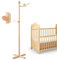 let's make Mobile Halterung Holz, Birdie Mobile Halterung Wickeltisch für Aufhängung Bettglockenspiel Windspiel Spielzeug Mobile Baby Ständer, Babyzimmer Deko für Jungen und Mädchen von 0–12 Monaten