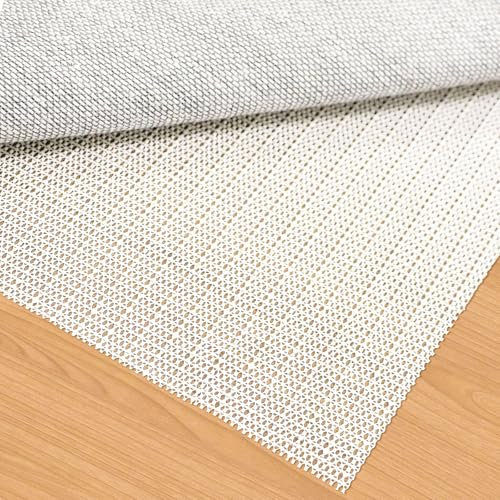 Antirutschmatte für Teppich, 200x200cm Teppich Antirutschunterlage, Anti Rutsch Teppichunterlage PVC Zuschneidbar, Rutschmatte Teppich - Teppichstopper