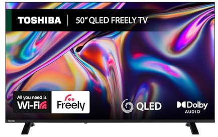 Toshiba 50”QV1563DB QLED 4K Smart VIDAA Freely TV