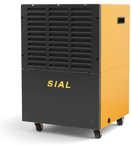 SIAL Deshumidificador Industrial y Comercial 80L/Día para Grandes Espacios