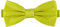 Ladeheid Herren Schmale Fliege M (12cm x 6cm), Limone, 12cm x 6cm