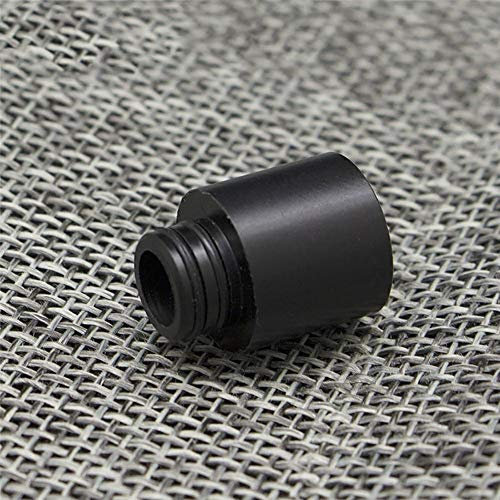 LITAO-EC, 10 Piezas Negro Plástico 510 Puntas De Goteo Boquilla para E-Cigarette 510 Rosca Atomizador RTA RDTA como TFV8 Baby Tank Atomizador IJust S,Sin Tabaco ni nicotina (Color : Negro)