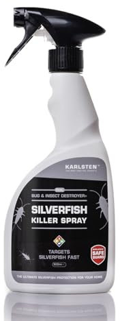 Karlsten Silverfish Killer Spray Fast Effective Quality Silverfish Killer 500 ml Non staining