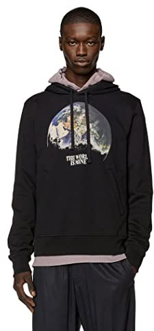 Diesel_S-Ginn-Welt-Hood FEL_Sweatshirt_Schwarz_XL
