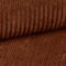 Heko Panels Murano Polsterstoff Cord-Optik Meterware Stoff zum Nähen Möbelstoff Abriebfestigkeit 35000 Zyklen 100 x 142 cm Copper