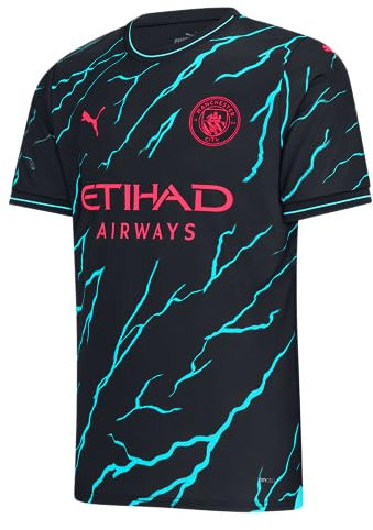 MANCHESTER CITY Maillot Third 2023/24 - Replica - Hommes - Marine foncé - Taille: XXL