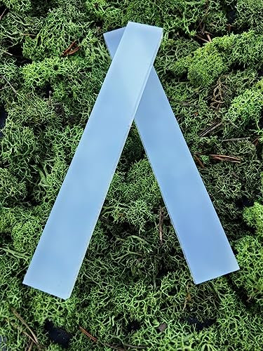 Klötzchenmann Acrylis Acrylklötzchen satiniert 22x4x160 mm 5 Stück Bastelklötzchen