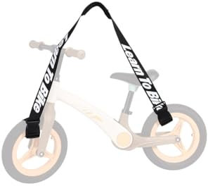 Hape Sangle Porte Vélo et Draisienne Enfant Accessoire pour Vélo - Tous Type de Vélos Enfants - Sangle de Transport Réglable - Facile et Rapide - Confortable à Transporter - À Partir de 3 Ans
