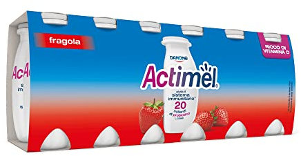 Actimel yaourt à boire fraise 12x100g