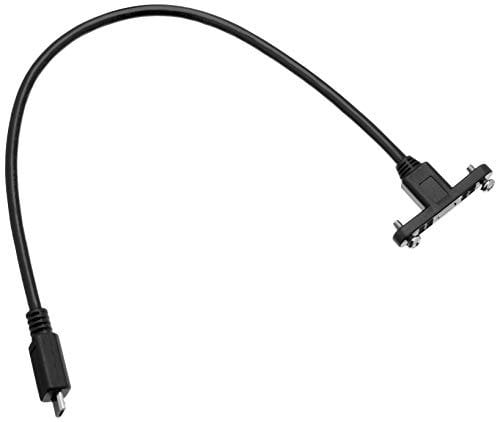 Delock Kabel USB 2.0 Micro-B Buchse zum Einbau > USB 2.0 Micro-B Stecker 25 cm