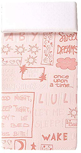 EVERGREENWEB Rosa Matratze für Kinder 60x120, 12cm hoch + KOSTENLOSES Kissen Anti-Ersticken mit natürlichem Baumwoll, herausnehmbarem Kissenbezug. Allergiegetestet, auswaschbar. Minny