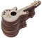 FURU 10 Stücke Laser Cut Holz Gitarre Verschönerung Holz Form Handwerk Hochzeit Dekor