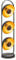 Lindby Stehlampe schwarz gold, Bodenlampe Stehleuchte 120 cm, Standleuchte Dekolampe Wohnzimmer, Schlafzimmer, Wohnzimmerlampe 3x E27, ohne Leuchtmittel