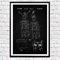 WallBUddy Rugby Poster New Zealand Rugby Union Patent Print Rugby Print Rugby Gift Sport All Blacks WB031 (28cm x 36cm, Chalkboard Black)