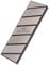 Diamond Sharpening Stone Diamond Flattening Stone Lapping Plate Single-Sided 180Grit Fixing Flattener 254 × 79 × 15mm