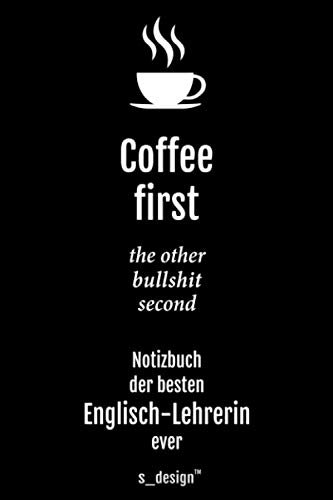 Notizbuch für Englisch-Lehrer / Englisch-Lehrerin: Originelle Geschenk-Idee [120 Seiten liniertes blanko Papier]