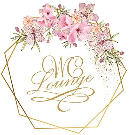 Wandaro Türaufkleber WC Lounge mit Blumenranke I Design 3 I Wandsticker Badezimmer selbstklebend Klo Wandaufkleber Toilette Wandtattoo DL446-3