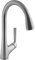 Mitigeur cuisine JACOB DELAFON Forte Bec douchette extractible en inox brossé