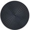 Zone Denmark Rocks Tapis de bar antidérapant pour cocktail Noir Diamètre 15,5 cm