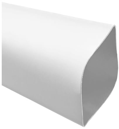 STEX24 Schrumpfschlauch 2:1, Meterware, weiß 76,2/38,1mm, 3 Zoll, WSM2 Schrumpftemperatur mind. 110°C, vollständig bei mind. 120°C - 1 Meter
