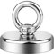 Xingsky Neodym Magnete, 135 kg Zugkraft Round Neodymium Magnet 60 mm Durchmesser Starker Neodym Magnet, Neodym Ösenmagnet für Flussauffang- und Magnetangeln Magnet Fischen