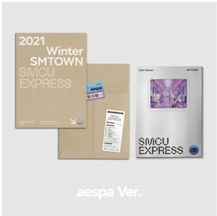 2021 WINTER SMTOWN : SMCU EXPRESS Album Inhalt + Poster auf Packung + Tracking versiegelt (AESPA)