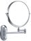 REWIS 8-Zoll-LED-Schminkspiegel mit wiederaufladbarer Wandmontage, verchromter Kosmetikspiegel mit zweiseitiger Vergrößerung und Touch-Dimmbarkeit, Verstellbarer HD-Rasierkosmetikspiegel,No Light,3X