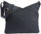 LECONI Schultertasche Damentasche Natur weiche Ledertasche Umhängetasche Handtasche Damen Leder 32x29x3cm dunkelblau navy LE0065-sof