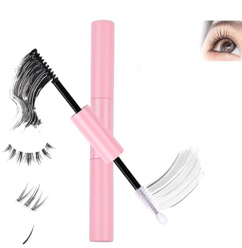Ninnyi Lash Bond and Seal for Cluster Lashes, Waterproof Strong Hold 2 In 1 Eyelash Glue for DIY Extensions