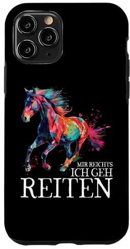 Mir Reichts Ich Geh Reiten Pferd Pferdemädchen Reiterin Hülle für iPhone 11 Pro