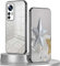 BORYA Hülle für Xiaomi 12T Pro 5G, Ultra Dünn Stoßfest Premium Weiches TPU Silikon Handyhülle, Elegant Galvanisierter Schutzhülle mit Luxus Gradient Glitzer Karte, Schwarz