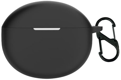 Custodia in silicone per Xiaomi Redmi Buds 4 Active Bluetooth Cuffie Custodia Cover per Xiaomi Redmi Buds 4 Active (Black)