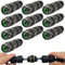 Waterproof Junction Box, Dujelixa 10 Pcs Cable Connectors IP68, Power Cord External Sleeve Coupler Wire Range 6-11mm, 2/3 - Way Line Extension Electrical Cable Connector, Outdoor Electrical Box