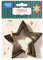 PME Navidad Set de 3 Cortadores de Galletas - Estrellas