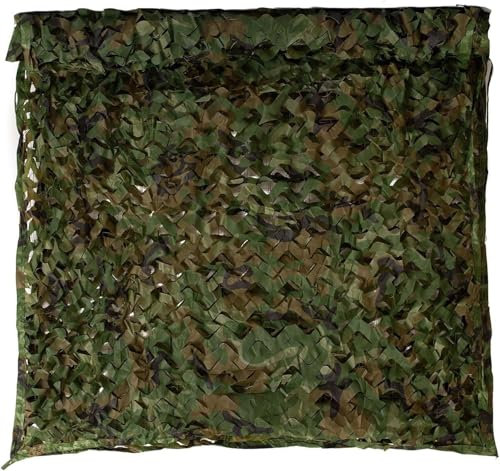 Yoeoefuo Tarnnetz Camouflage Net Auto Tarnung Sonnennetz 1x1m - 10x10m Militär Verstecknetz Strapazierfähiges Ultraleichtes Modulares Sichtschutz Netz UV-Schutz Mesh Outdoor Party Deko Netzwerk(4x5m)