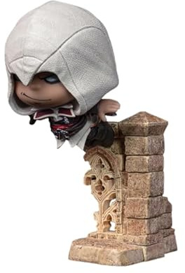 Assassins Creed Qlectors PVC Statue Ezio Leap of Faith 15 cm