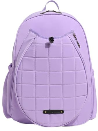 harayaa Tennis Rucksack für Schläger, Multifunktionale Sporttasche für Outdoor Sportarten, Lila