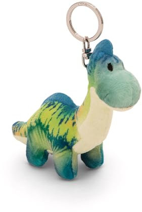 NICI Schlüsselanhänger Dino Snackilus 11cm - blau - Treuer-Begleiter für Rucksack oder Tasche, Schlüsselhalter für klein und Groß | 61570