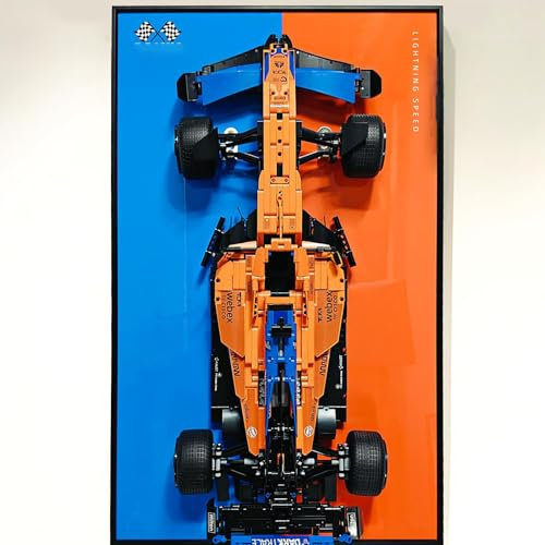 TIANQING Le-go Technic Car F1 McLaren Formula 1 42141 Panneau mural pour Le-go Technic Car