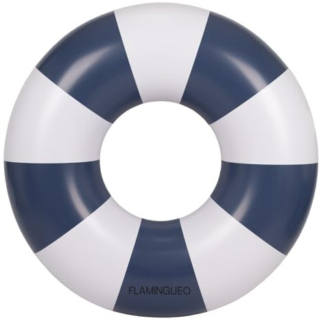 Flamingueo Schwimmring Erwachsene - Schwimmreifen, Luftmatratze Wasser, Aufblasbare Pool Spielzeug, Pool Zubehör Spaß, Wasserhängematte (110x110x27cm)